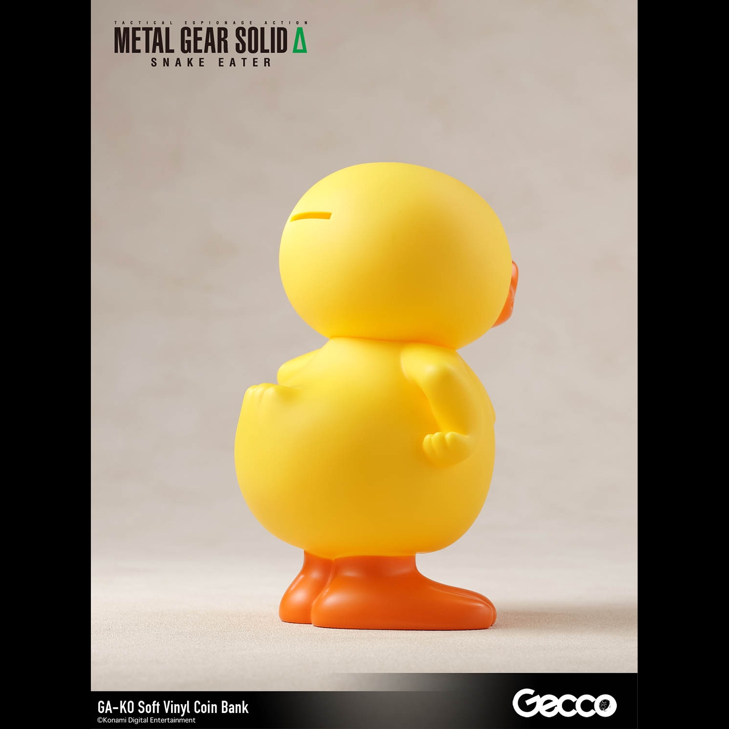 METAL GEAR SOLID Δ: SNAKE EATER, GA-KO Soft Vinyl Coin Bank
